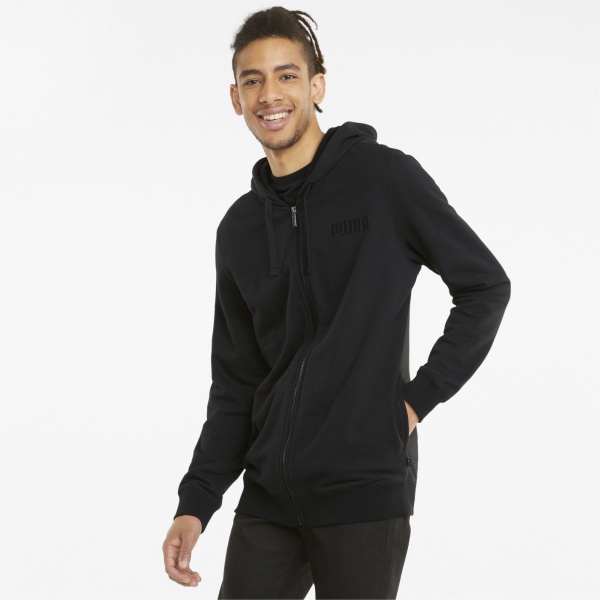 Джемпер Puma Modern Basics FZ Hoodie 58934901 р. S черный