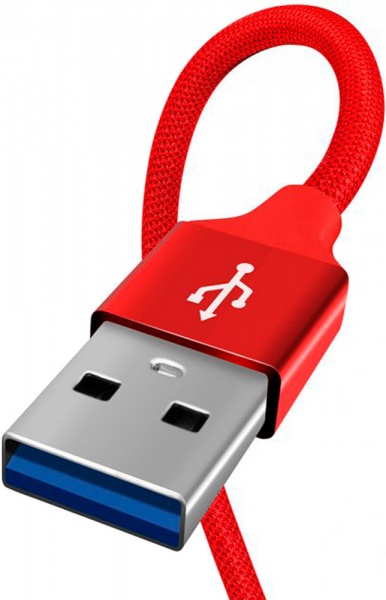 Дата-кабель ColorWay USB 2.0 AM - Micro 5P 2 м червоний (CW-CBUM009-RD) 