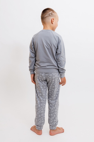 Пижама для мальчиков KOSTA р.110–116 серый 2574-4 