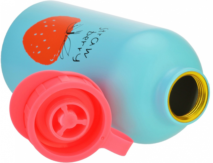Пляшка дитяча COOLFORSCHOOL Strawberry 500 мл блакитна (CF61303)
