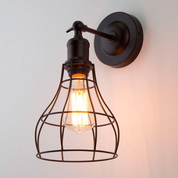 Бра Strotskis Denver 1x40 Вт E27 чорний 50062/1 