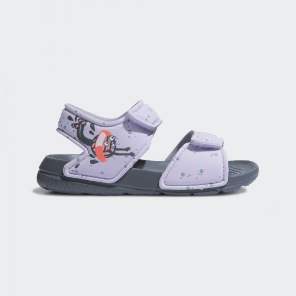 Сандалі Adidas ALTASWIM I EG2181 р. 20 фіолетовий