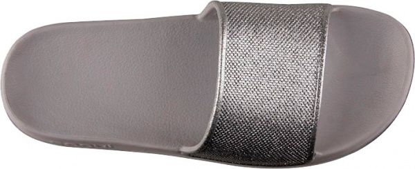 Шлепанцы Coqui 7082 Khaki grey/Silver glitter 7082-301-4600 р. 36 серебряный