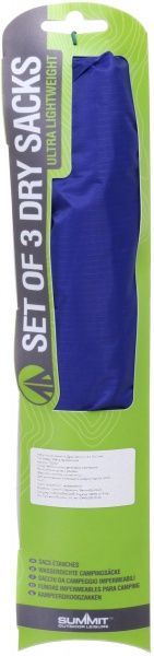 Гермомішок Summit Set Of Dry Sacks Royal 3 шт. синій 