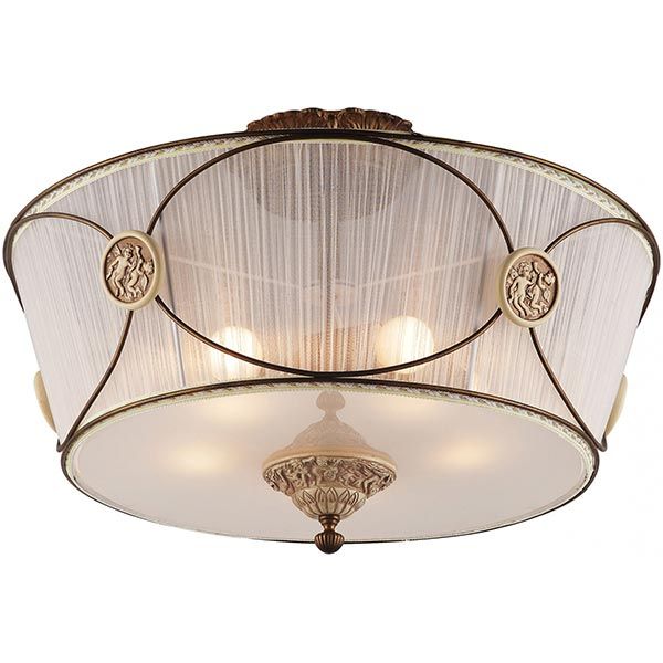 Люстра Altalusse INL-6128C-05 матовая черная бронза