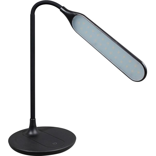 Настольная лампа офисная Светкомплект LED TB 006 6 Вт черный 