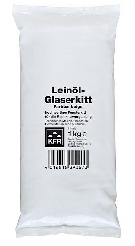 Замазка оконная Glaserkitt 82 PUFAS бежевый 1000 мл