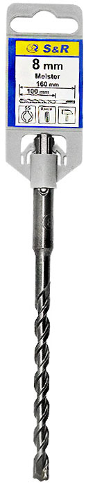 Бур S&R Meister SDS-plus 8x160 мм 200008160