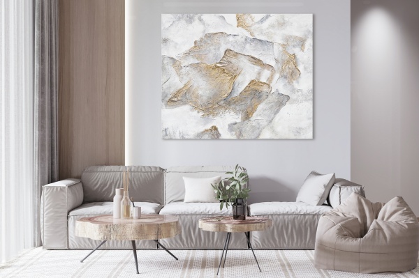 Картина Горные вершины 100x120 см YS-Art 