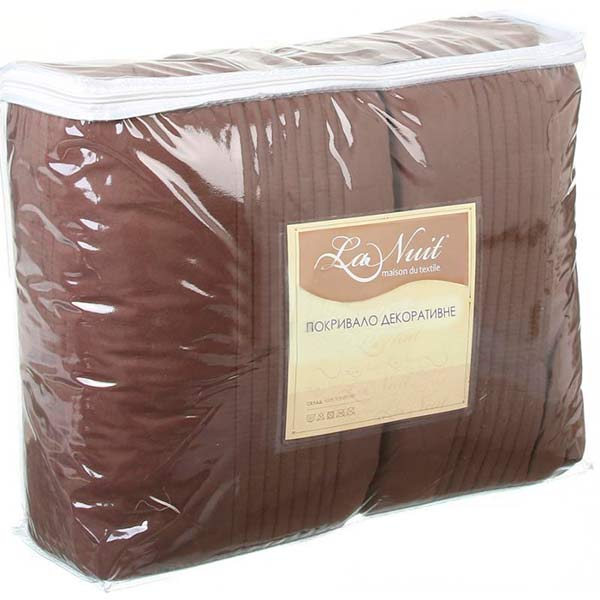 Покрывало La Nuit 160x220 см брауни
