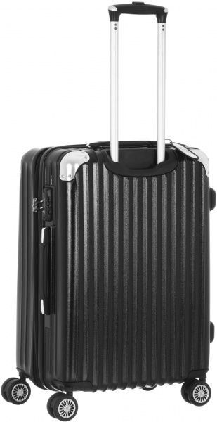 Чемодан Ambassador на 4 колесах L черный A8573 