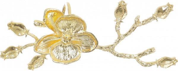 Кольцо для салфеток Golden Camomile YQU9136-3