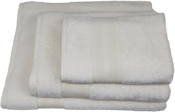 Полотенце махровое Savasan 50x90 см айвори La Nuit 