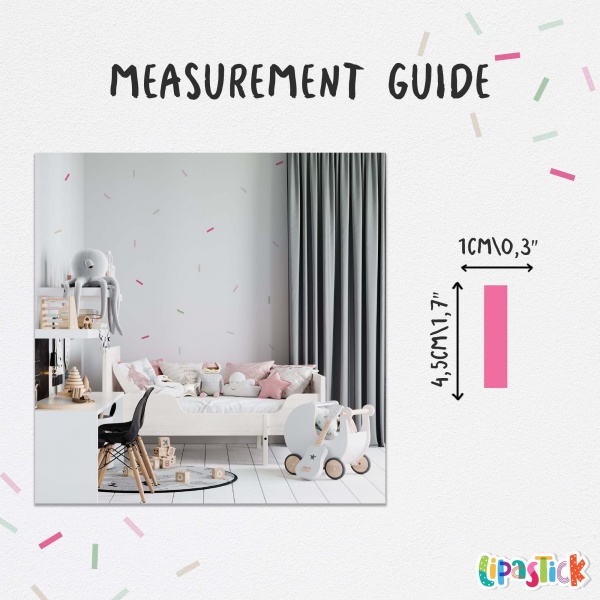 Стикеры-паттерны Lipastick Strips 120х20 см 7010620226