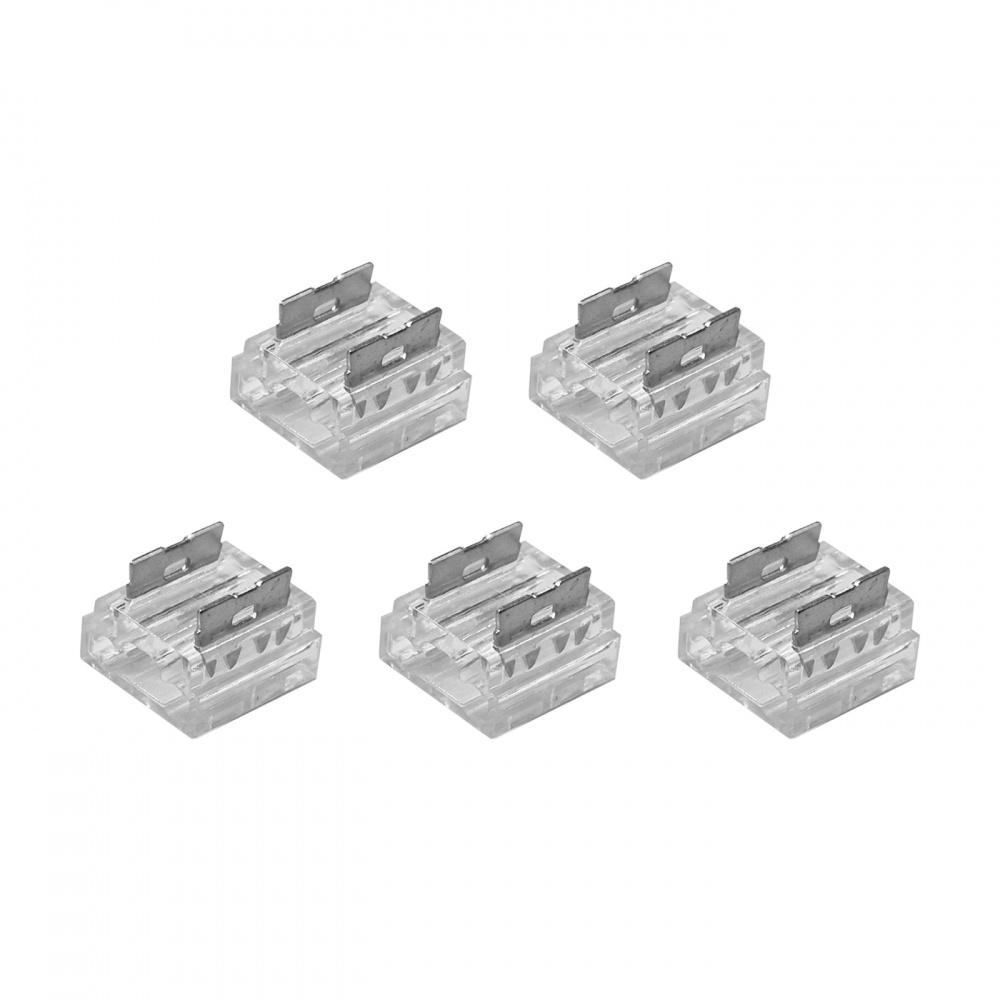 Коннектор прямой Eurolamp IP20 CNCTR-8mm(COB)П 5 шт.