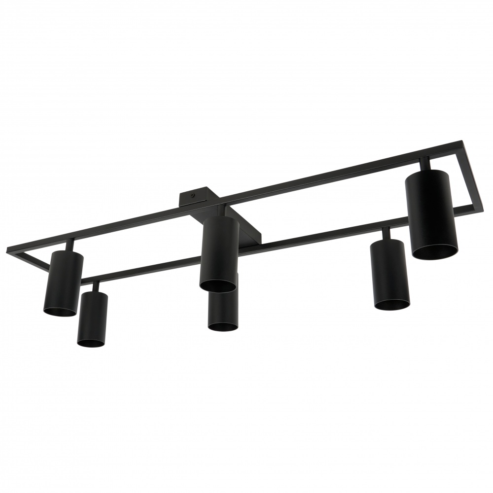 Люстра потолочная Berger 6x35 Вт GU10 [019] Black 4001-SLS-6 Black