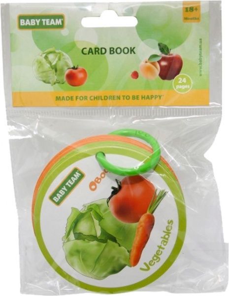 Іграшка розвивальна Baby Team книга дитяча