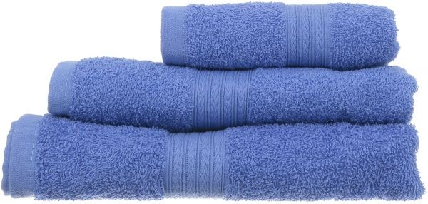 Полотенце Косичка 360гр/м 100x150 см синий Simi 