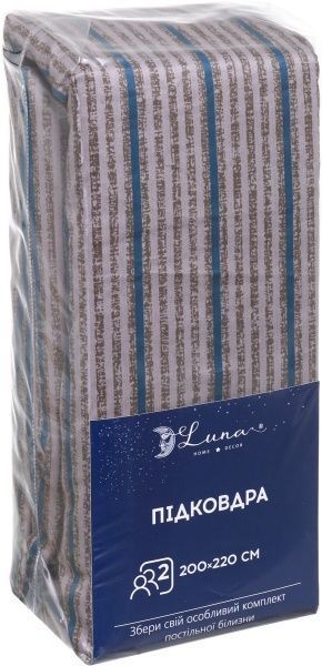 Пододеяльник Stripe 2 200x220 см разноцветный Luna 