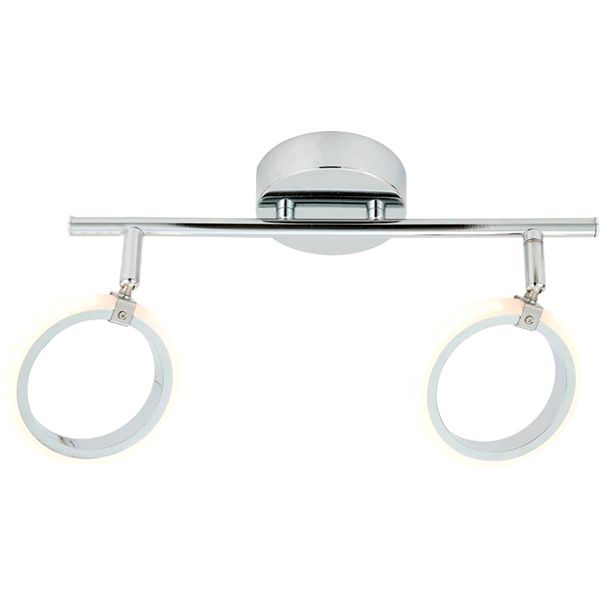 Спот Victoria Lighting Ring/PL2 LED 2x5 Вт хром