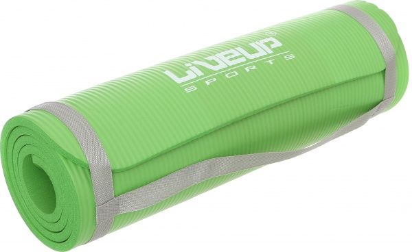 Килимок LiveUp NBR MAT 1800х600х12 мм NBR зелений