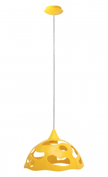 Підвіс 1304 1x60 Вт E27 жовтий 160707 