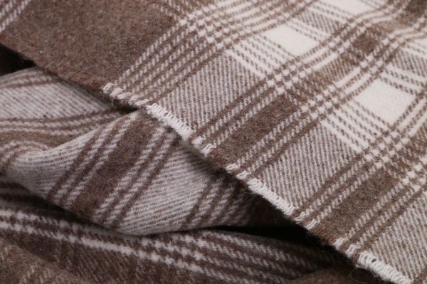 Плед Вінтаж 140x200 см коричневий Lanavitta 