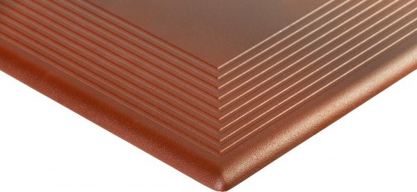 Клинкерная плитка OLD CASTLE RED STOPNICA NAROZNA 30х30х1,1 Cerrad