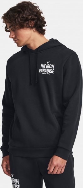 Джемпер Under Armour PJT ROCK RIVAL FLEECE HOODIE 1380107-001 р.L чорний