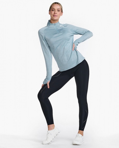 Джемпер 2XU Ignition 1/4 Zip WR6834a_CMB/WRF р.M блакитний