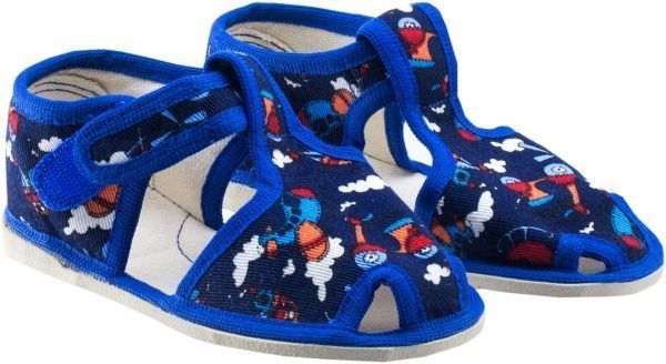 Капці для хлопчиків Экотапок Сандалик новий сині 1085 р.25,5