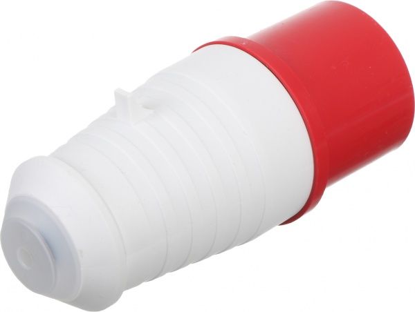 Вилка электрическая силовая с заземлением UP! (Underprice) 3p+PE (024) 380В 32А IP44 серый