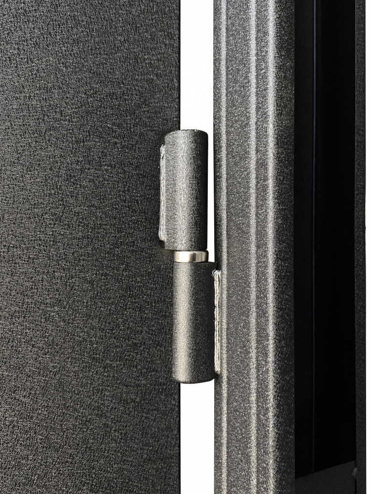 Дверь входная Двері БЦ Хортица черный муар 2050x960 мм левая