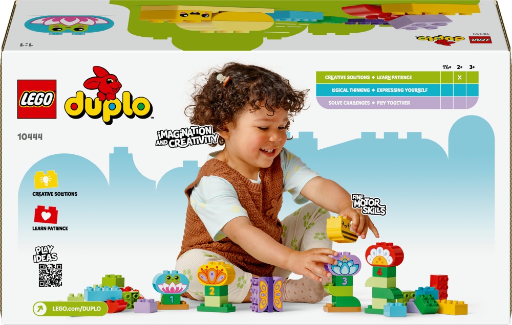 Конструктор LEGO DUPLO Творческий сад и цветы 10444