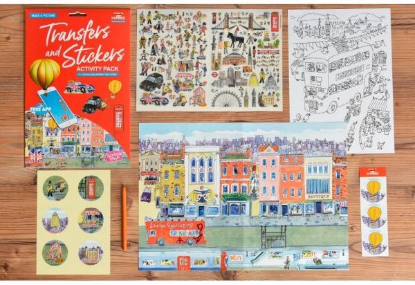 Набір наліпок Scribble Down Лондон, з онлайн-додатком (SD/19)