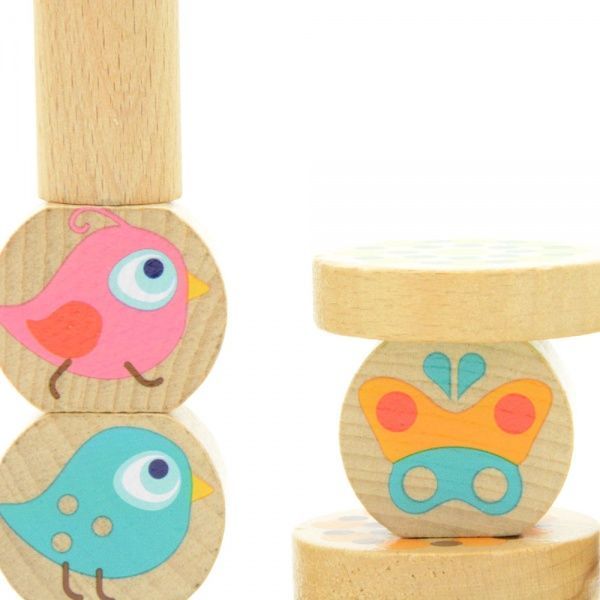 Игрушка деревянная Lucy&Leo Балансир Маленькие друзья LL198