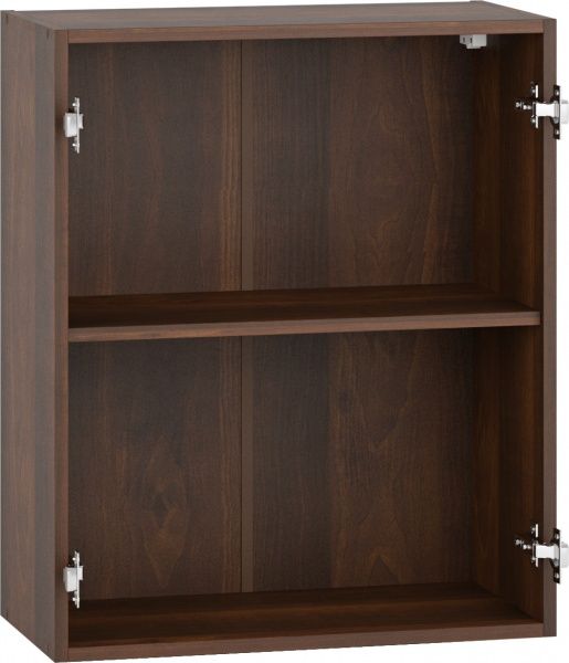 Шафа верхня Грейд розпашна 600x720x300 мм горіх темний 