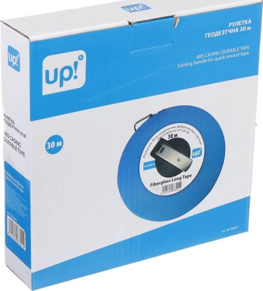 Рулетка UP! (Underprice) геодезична фібергласова LFT-UP-30 30 м x 10 мм