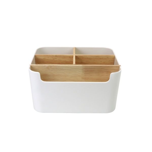 Органайзер MVM FH-02 WHITE/WOOD 95x180x143 мм