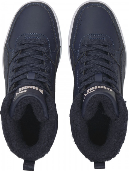 Ботинки Puma Rebound Joy Fur Jr 37547705 р.36 темно-синий