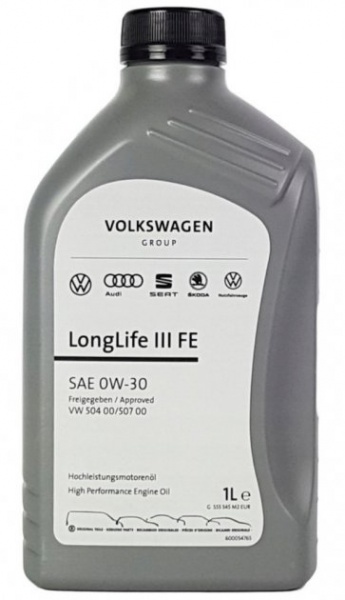 Моторное масло VAG LongLife III FE 0W-30 1 л (G S55 545 M2)