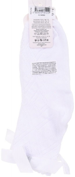 Носки для девочек KATAMINO K24060 KTM81209 р.7-8 белый 