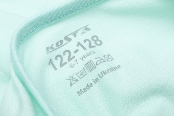 Пижама детская для девочек KOSTA 1434-2 р.122–128 черный 