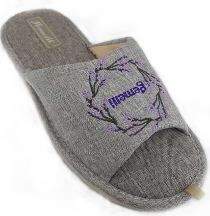 Тапки домашние Gemelli Лаванда 8 р.36-41 в ассортименте 