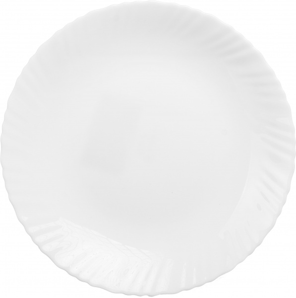 Тарілка підставна Ola 25 см склокераміка Luna