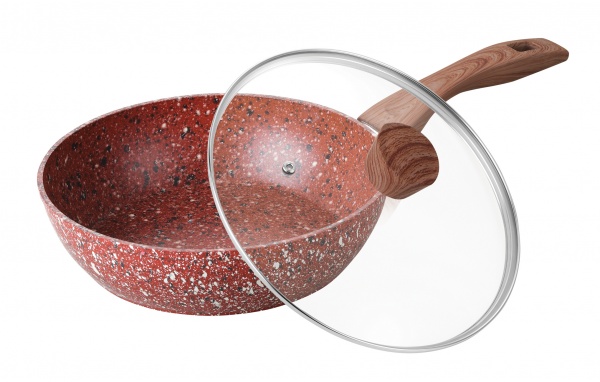 Сковорода с крышкой 24x6,5 см MK-FP5024G Maxmark