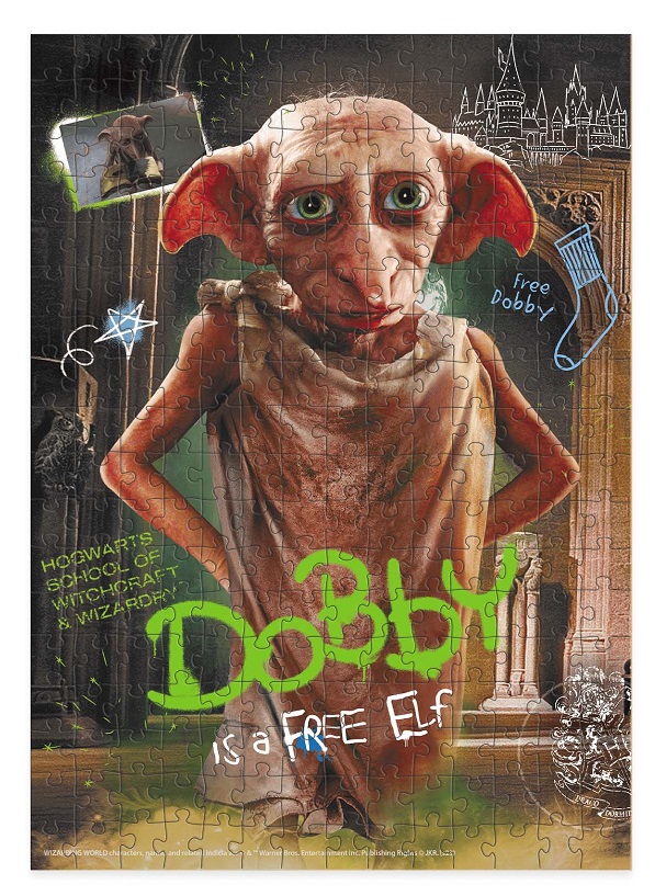 Пазл DoDo Medium-S Harry Potter. Добі, 250 елементів 200497