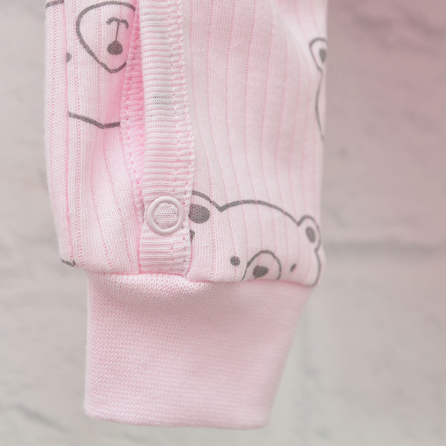 Комбинезон детский для девочки Blanka Мишка р.62-68 розовый 110778