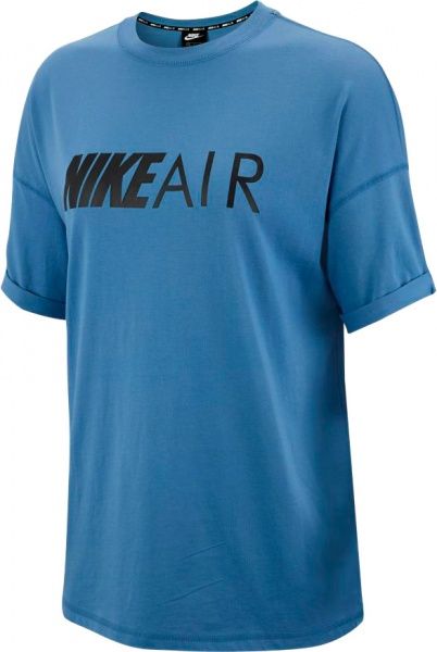 Футболка Nike W NSW AIR TOP BF AR3147-458 M синій