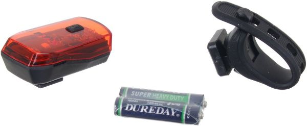 Фонарь велосипедный задний MaxxPro BRHL01-Bk